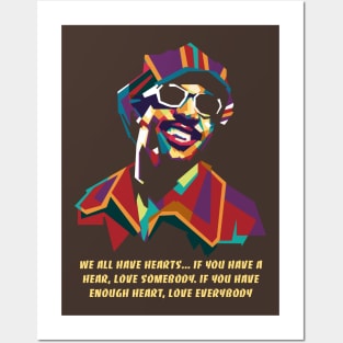 Stevie Wonder Color Posters and Art